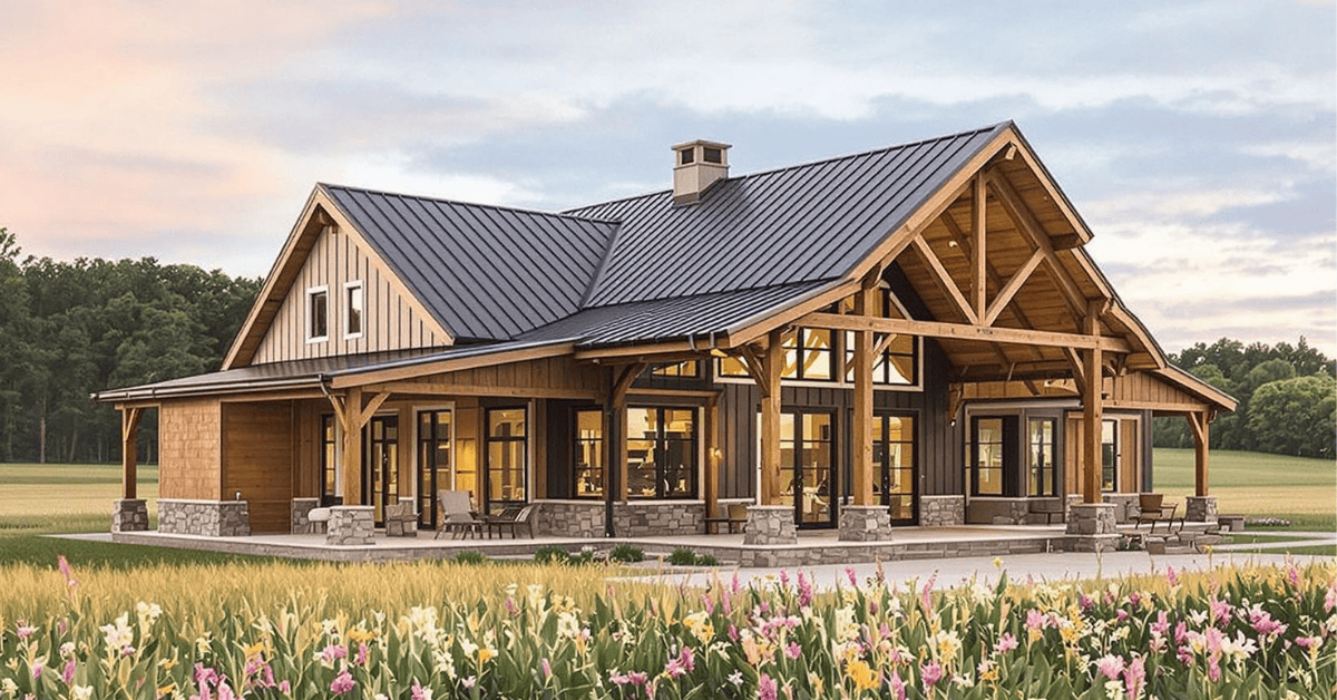 barndominium roof - featured image