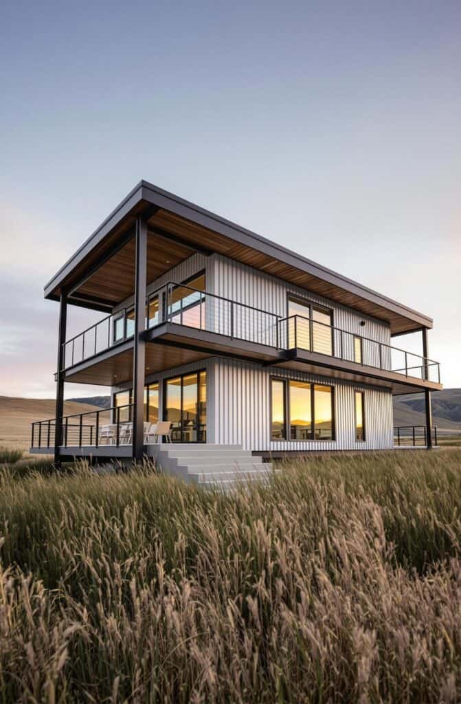 Flat roofs add a contemporary touch to barndominiums, maximizing outdoor spaces for rooftop gardens or lounging areas. Explore creative flat roof designs that enhance both style and practicality.
