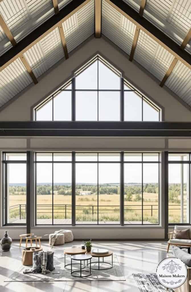 Looking for barndominium window inspiration? windows in a barndominium can add character and function to your design, making your space both stunning and practical.