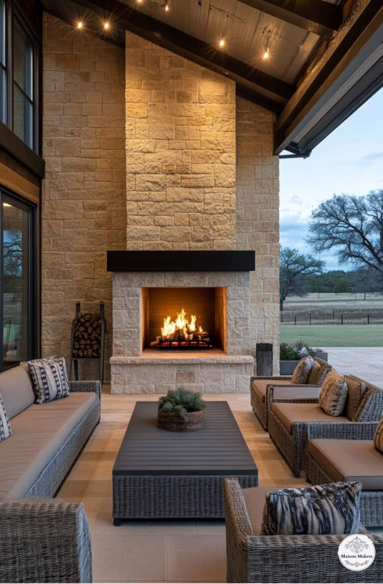 17 Stunning Barndominium Fireplace Ideas for a Cozy Home - Maison Maker
