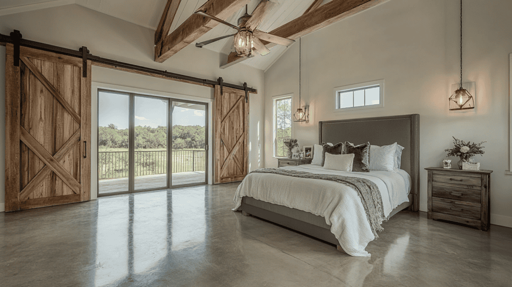 25 Design & Decor Ideas for Perfect Barndominium Bedrooms - Maison Maker