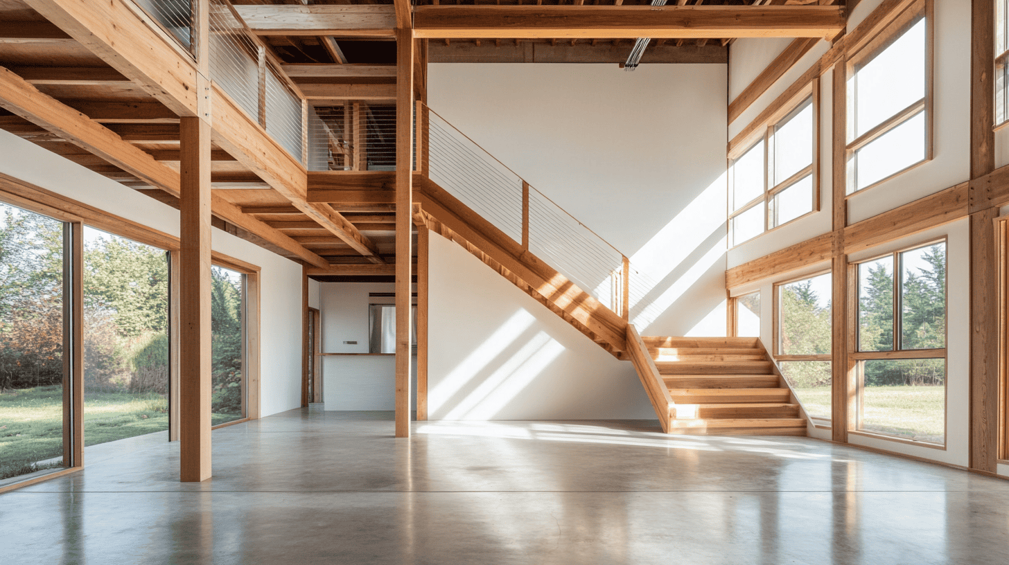 15 Stunning Barndominium Staircase Designs to Inspire - Maison Maker