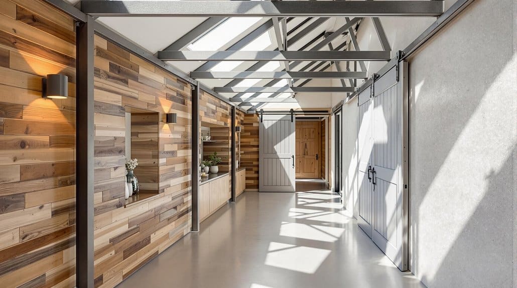 barndominium hallway design ideas