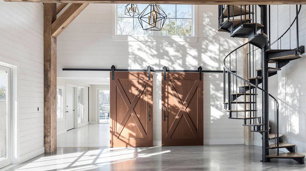 inviting barndominium entryway designs