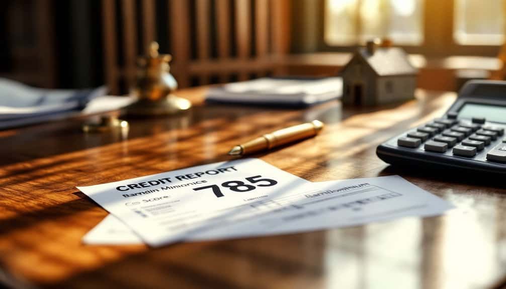 minimum credit score guidelines