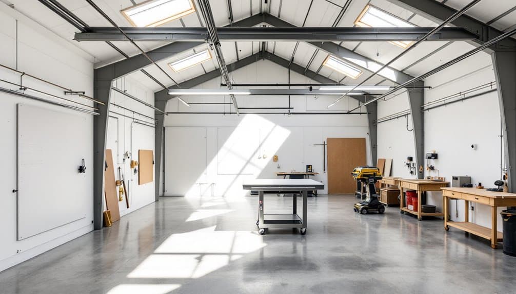 organize your workshop area