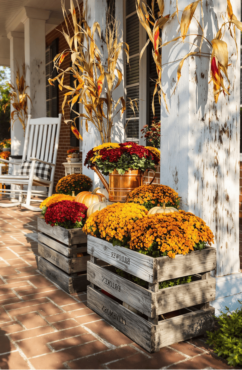 17 Creative Fall Front Porch Decor Styling Ideas - Maison Maker