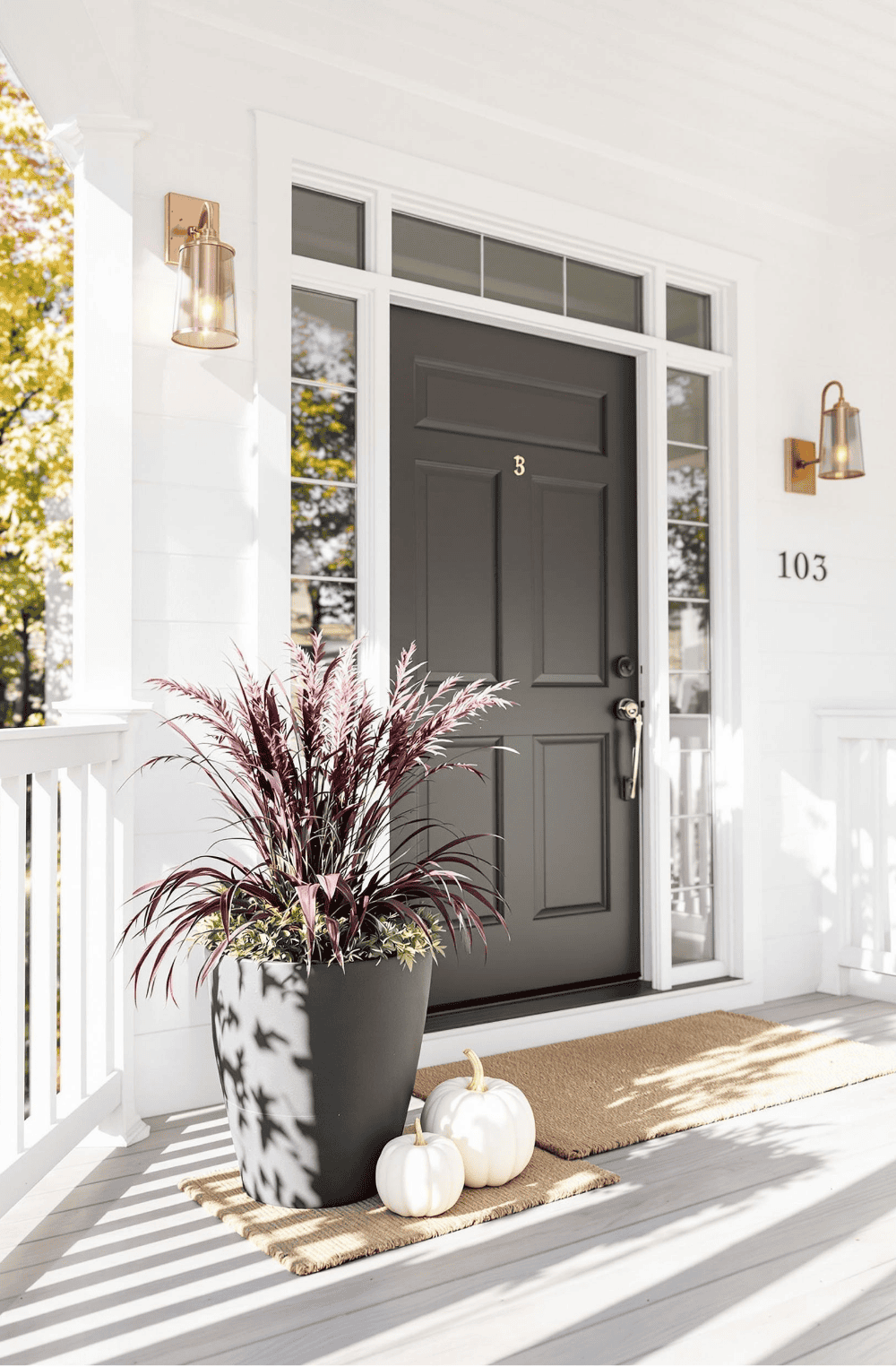 17 Creative Fall Front Porch Decor Styling Ideas - Maison Maker