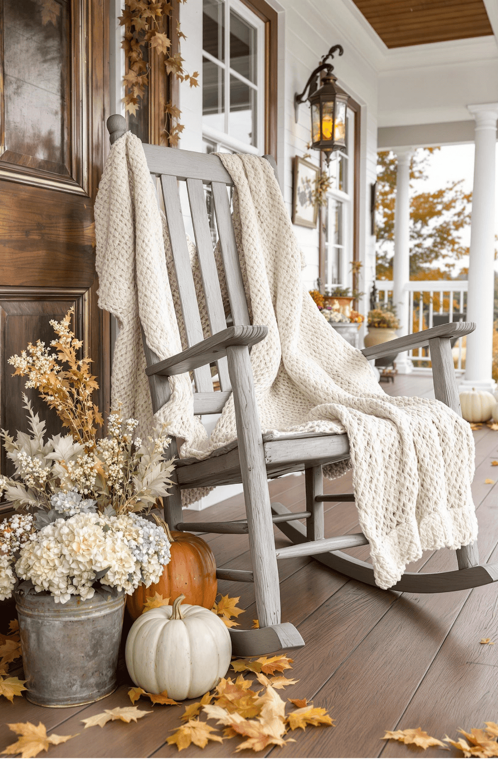 17 Creative Fall Front Porch Decor Styling Ideas - Maison Maker