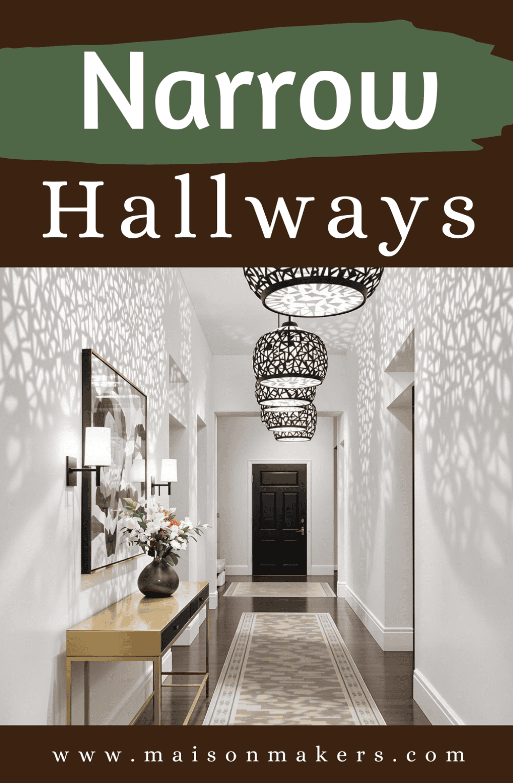 15 Tips for Decorating Long Narrow Hallways - Maison Maker