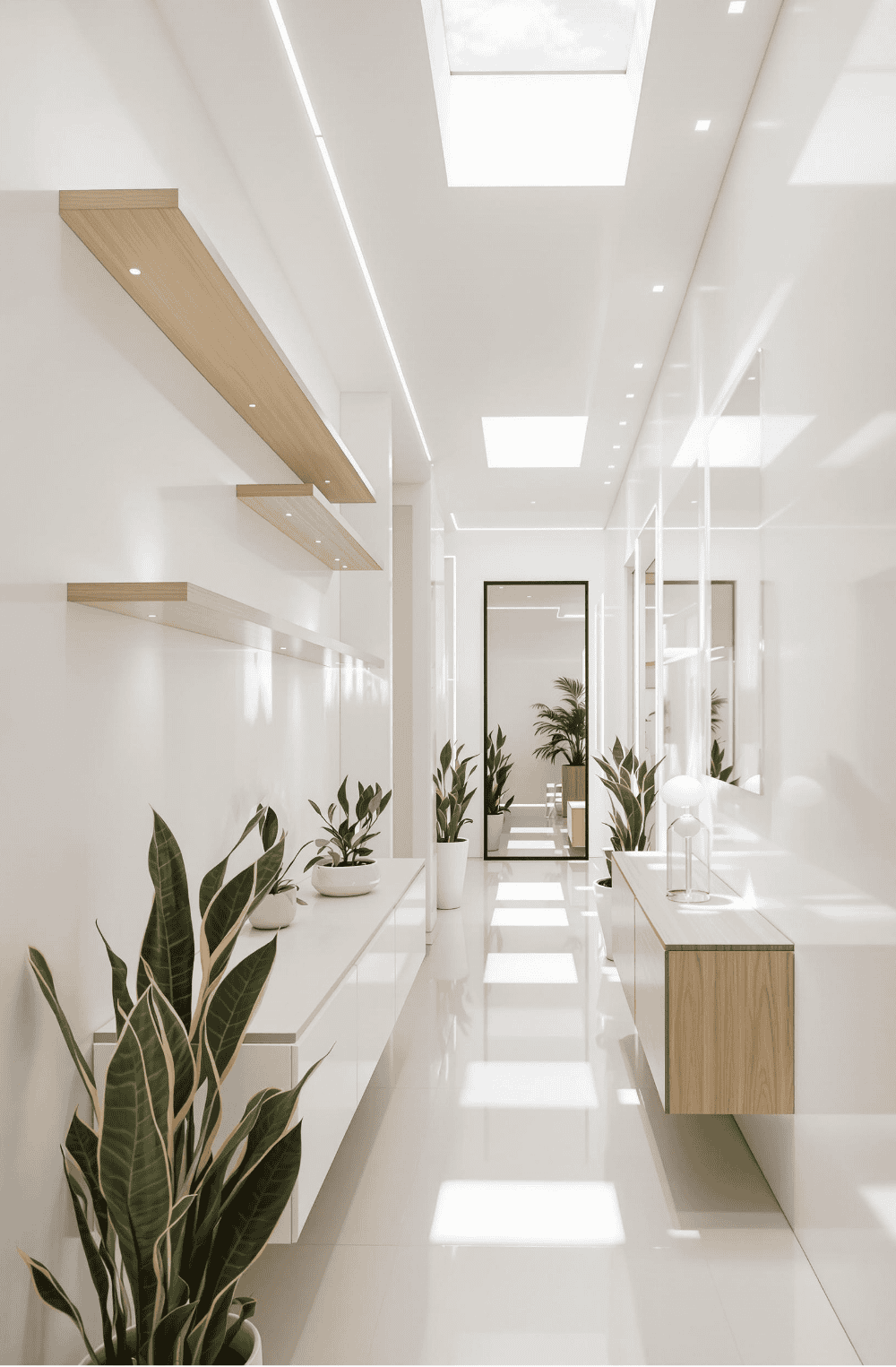 15 Tips for Decorating Long Narrow Hallways - Maison Maker