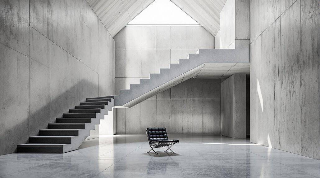 bold minimalism in interiors