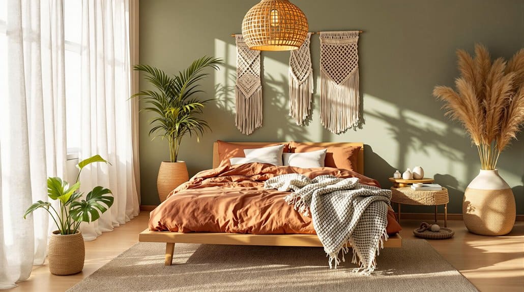 cozy earthy bedroom inspiration