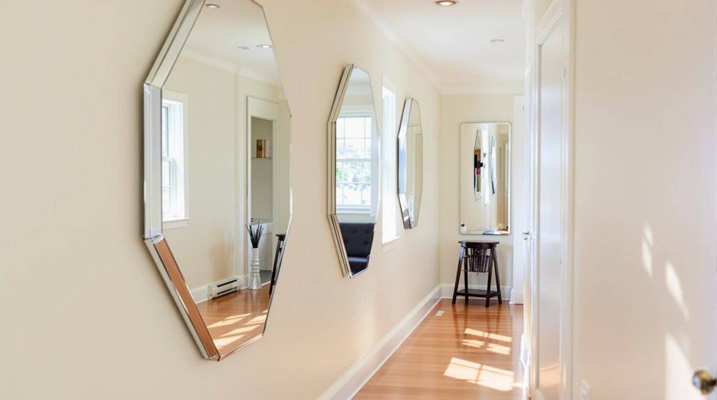 hallway mirror transformation ideas