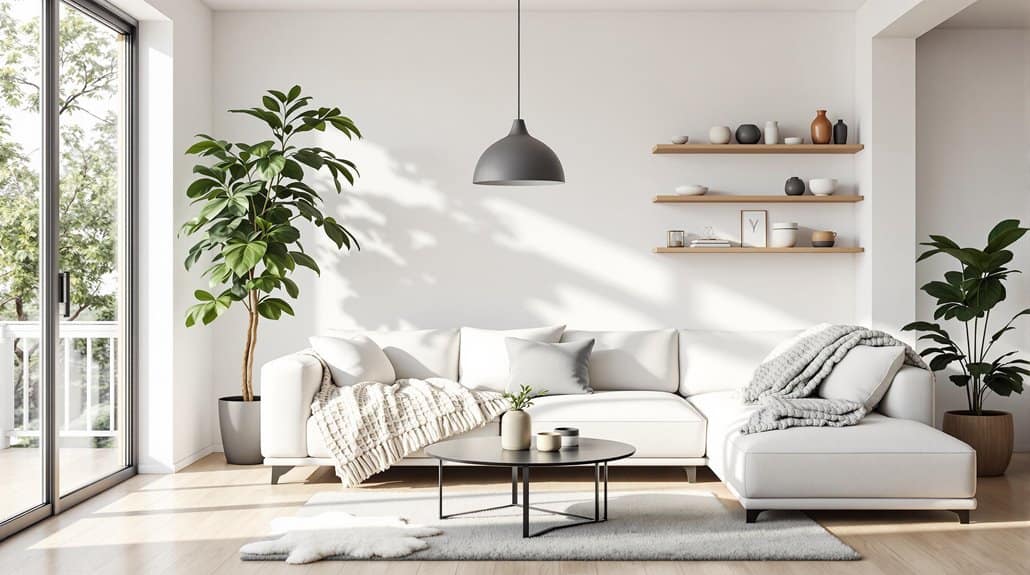 minimalist cozy nordic design
