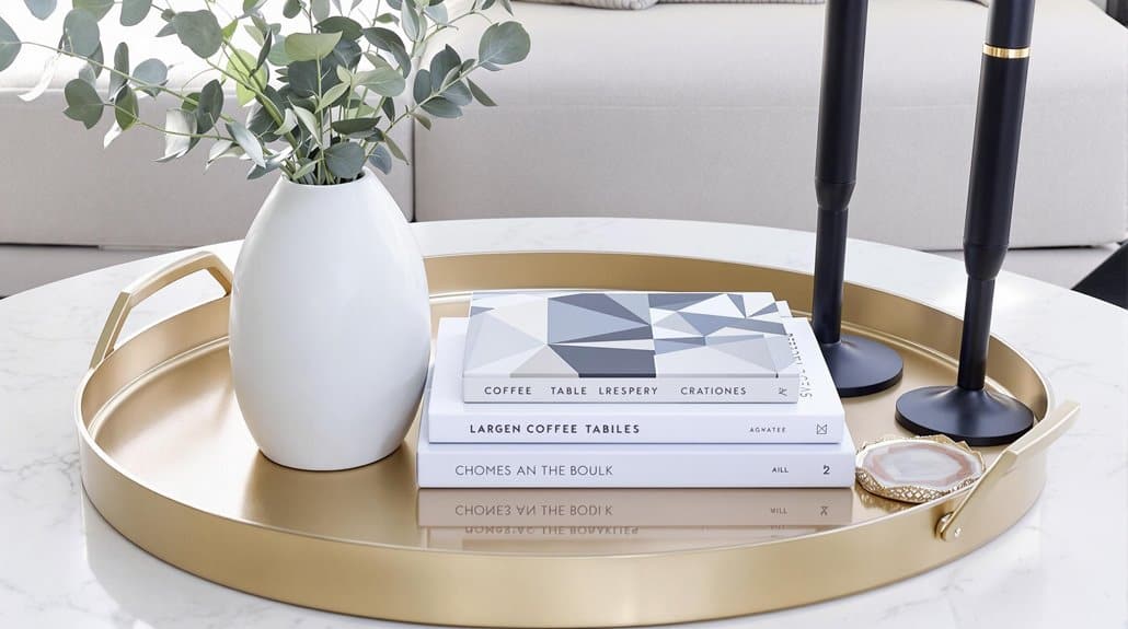 stylish coffee table decor