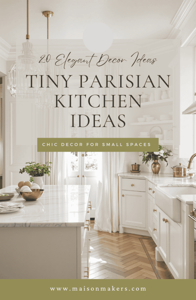 a kitchen with white cabinets and a chandelier