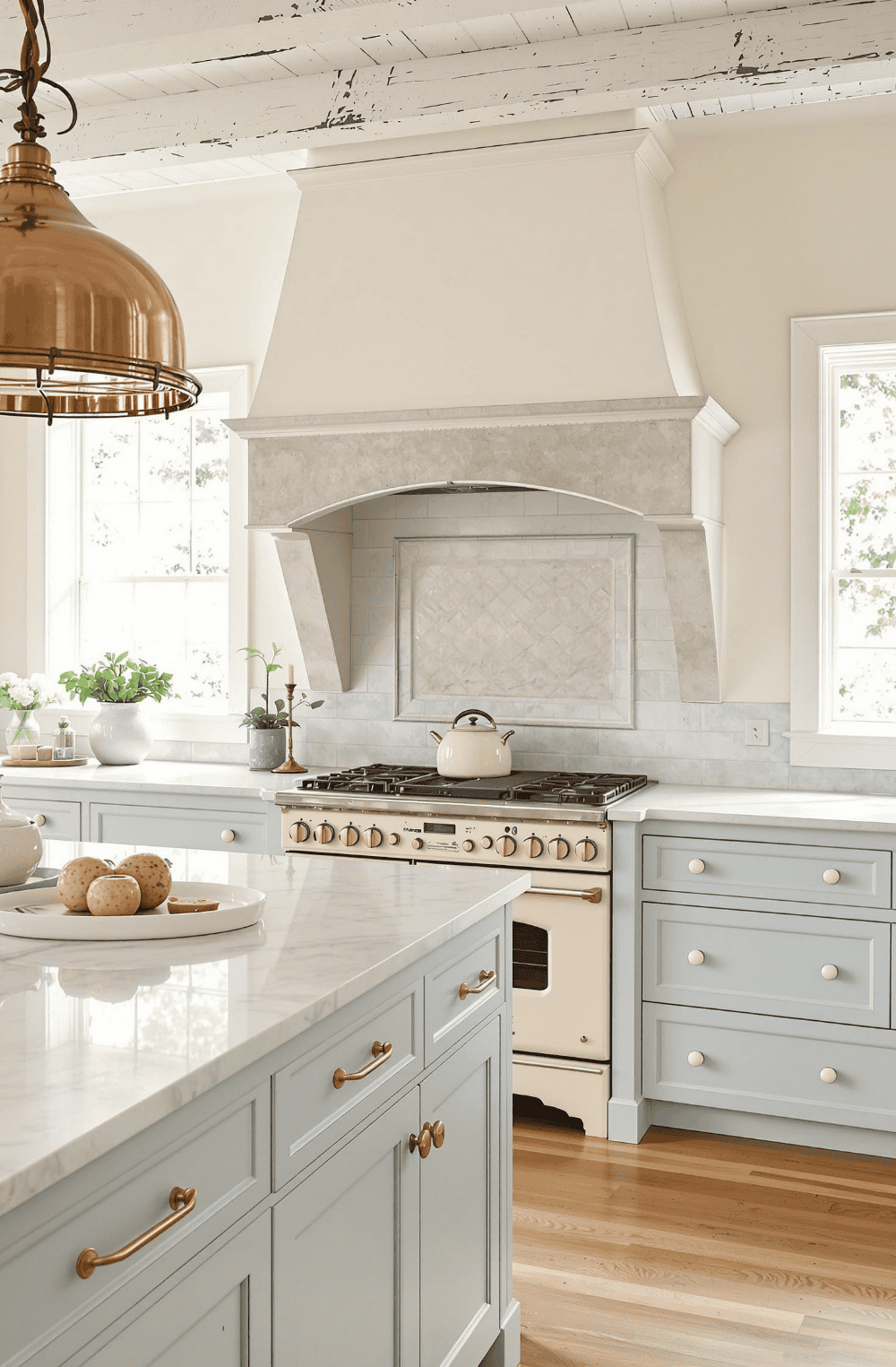 a kitchen with a stove top oven and a sink