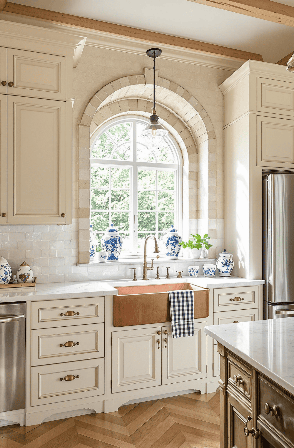 a kitchen with a sink, dishwasher and a window