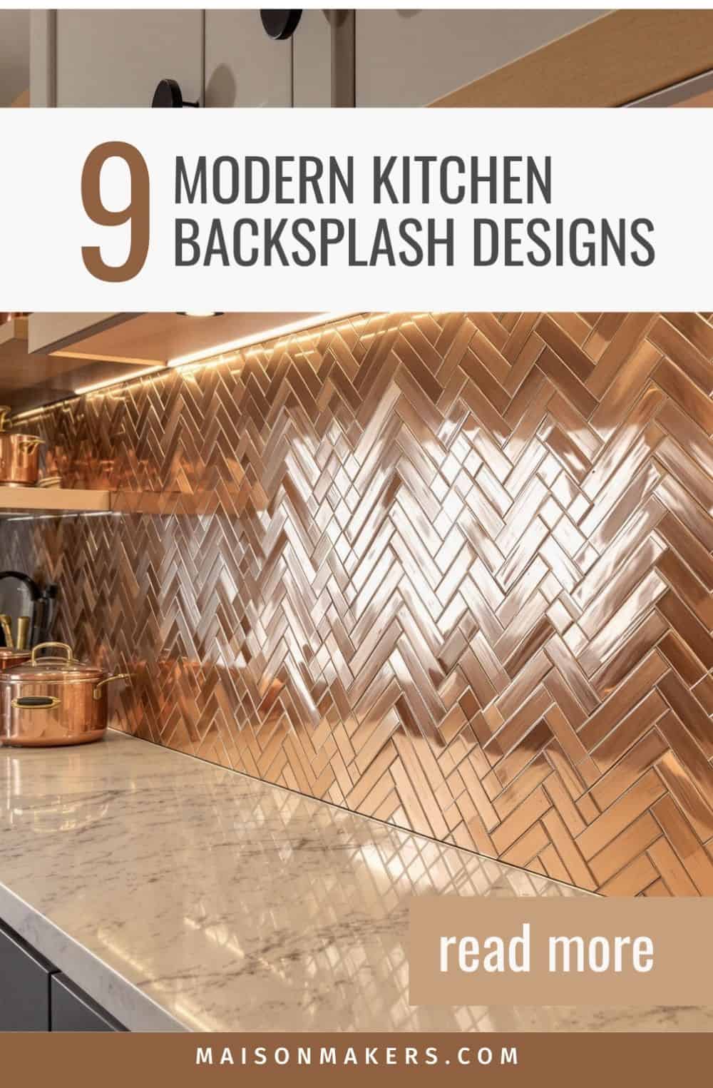 9 Stunning Kitchen Backsplash Trends for a Stylish Look - Maison Maker