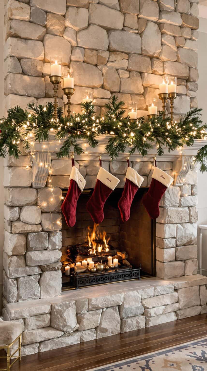 15 Fireplace Mantel Decor Ideas for Every Season - Maison Maker