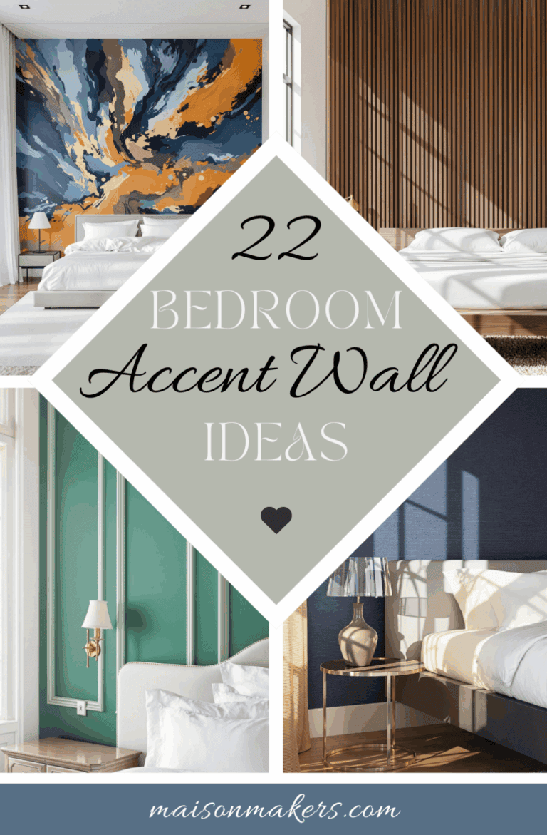 22 Accent Wall Ideas Behind the Bed for a Stunning Focal Point - Maison ...