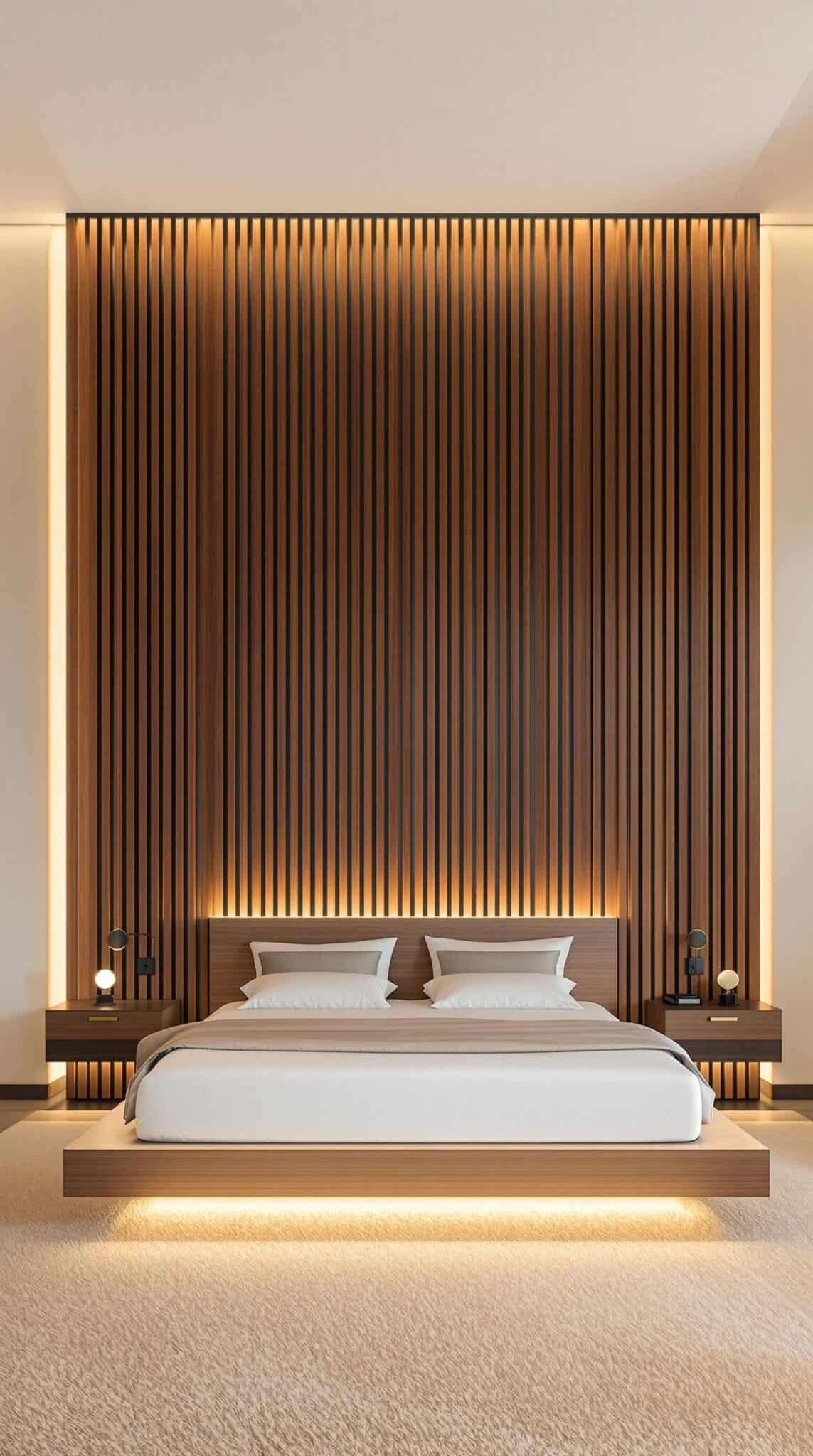 22 Accent Wall Ideas Behind the Bed for a Stunning Focal Point - Maison Maker